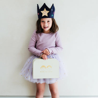 Birthday Crown Navy